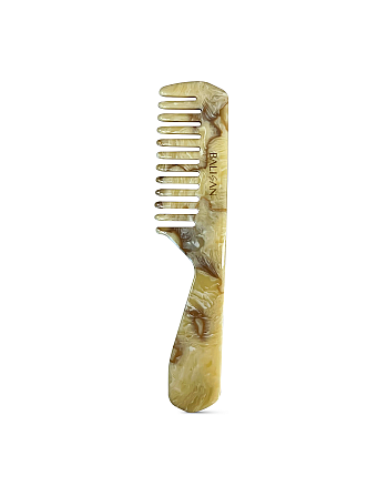 Balisan Расческа-гребень для волос с ручкой, мрамор - hairs-russia.ru